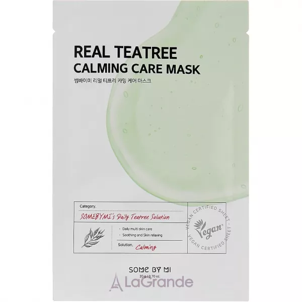 Some By Mi Real Tea Tree Calming Care Mask �������� ����� � ������ �������