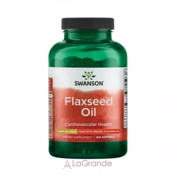Swanson Flaxseed Oil 1 gram ĳ������ ������� 