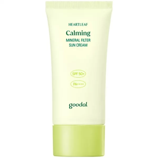 Goodal Heartleaf Calming Mineral Filter Sun Cream 50+ PA++ ����������� �������������� ����
