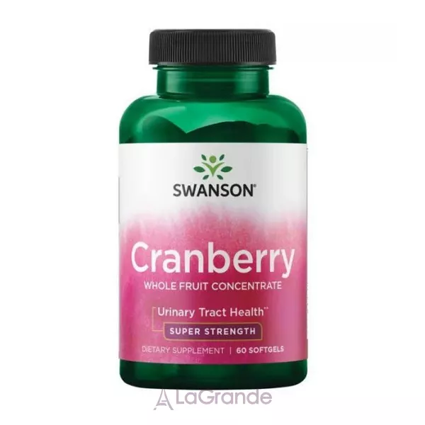 Swanson Cranberry Whole Fruit Concentrate Super Strength 420 mg ���������� �� ֳ����� ����� ���������