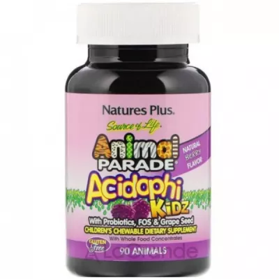 Natures Plus Animal Parade Acidophi Kidz         