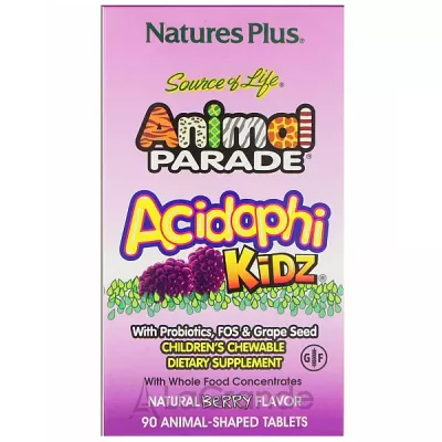 Natures Plus Animal Parade Acidophi Kidz         