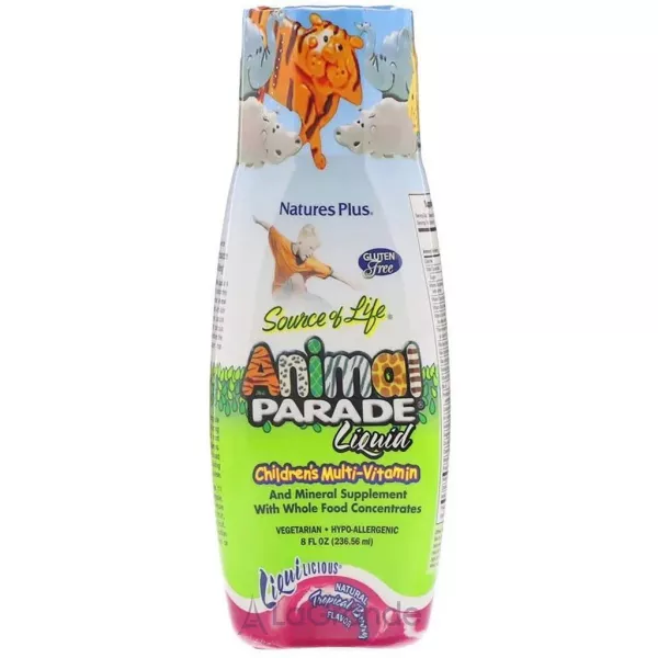 Natures Plus Source of Life Animal Parade Liquid Children's Multi-Vitamin ³����� ��� ���� ������ ���� � �����