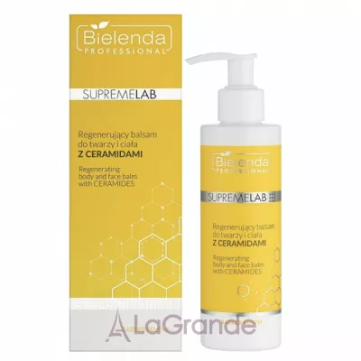 Bielenda Professional SupremeLab Barrier Renew Regenerating Body And Face Balm With Ceramides        