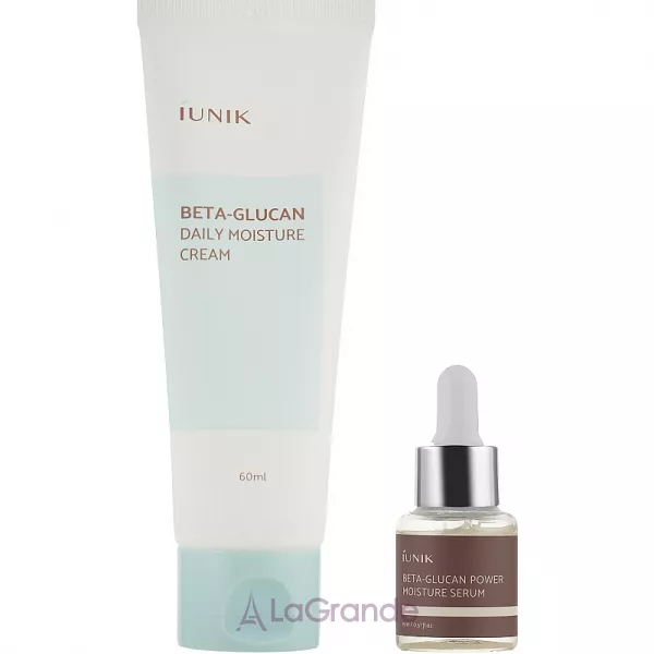 iUNIK Beta Glucan Edition Skin Care Set ����� (cr/60ml + ser/15ml)