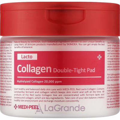 Medi-Peel Red Lacto Collagen Peeling Pad ϳ-  