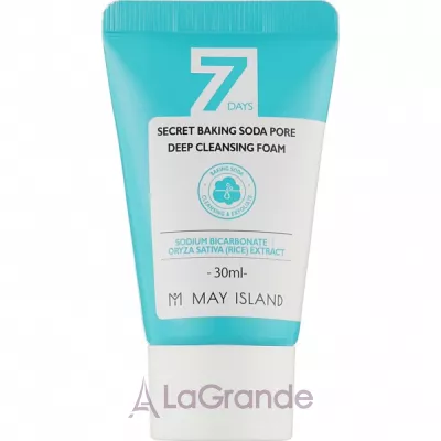 May Island 7 Days Secret Baking Soda Deep Pore Cleansing Foam     ()