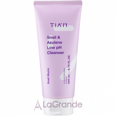 Tiam Snail & Azulene Low pH Cleanser    