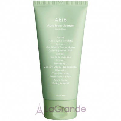 Abib Acne Foam Cleanser Heartleaf Foam     