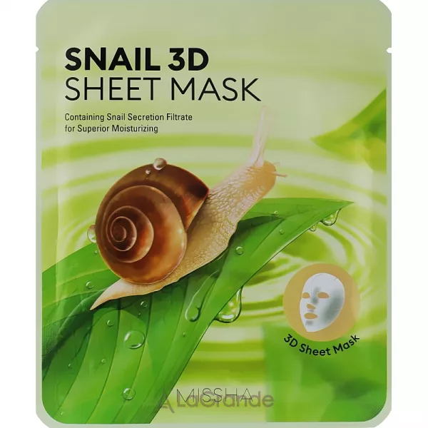 Missha Healing Snail 3d Sheet Mask ����� ��� ���� � ������� ������