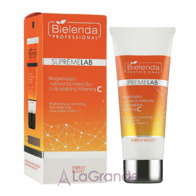 Bielenda Professional Supremelab Energy Boost Brightening & Nourishing Face Mask     