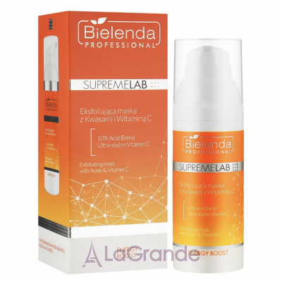 Bielenda Professional SupremeLab Energy Boost Serum Exfoliating Mask ³      C