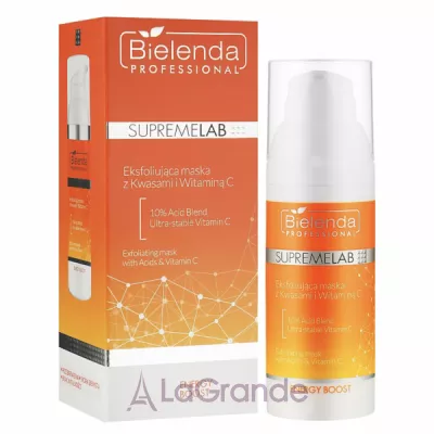 Bielenda Professional SupremeLab Energy Boost Serum Exfoliating Mask       C