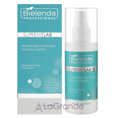 Bielenda Professional SupremeLab Hyalu Minerals Hydrating & Toning Mist Essence      