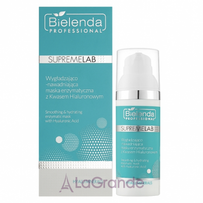 Bielenda Professional SupremeLab Hyalu Minerals Smoothing & Hydrating Enzymatic Mask        