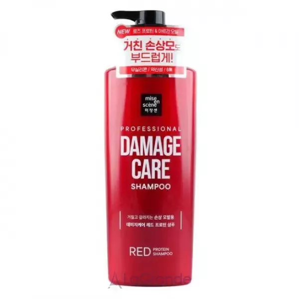 Mise En Scene Damage Care Red Protein Shampoo ����������������� ������� ��� �����