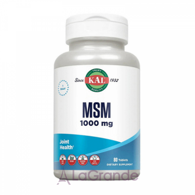 KAL MSM 1000mg      