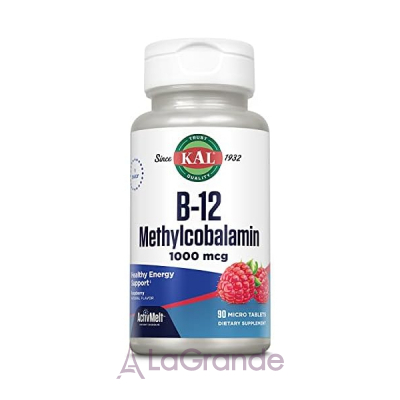 B12 Methylcobalamin 1000mcg Berry    12   