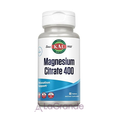 KAL Magnesium Citrate 400mg            