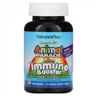 Natures Plus Source of Life Animal Parade Kids Immune Booster       