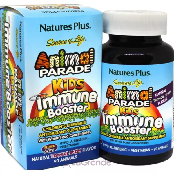 Natures Plus Source of Life Animal Parade Kids Immune Booster �������� ��������� 