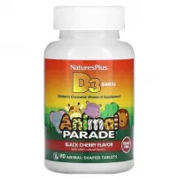 NaturesPlus Source of Life Animal Parade Vitamin D3 500 IU ������� �3 500 �� "������ �����" � ����������� ��������