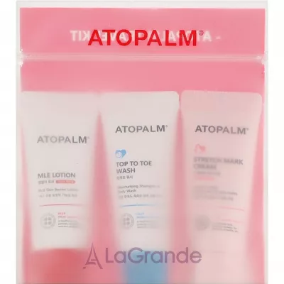 Atopalm Travel Kit  (lot/20ml + cr/20ml + sh/gel/20ml)