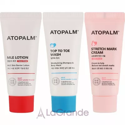 Atopalm Travel Kit  (lot/20ml + cr/20ml + sh/gel/20ml)