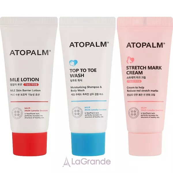 Atopalm Travel Kit ����� (lot/20ml + cr/20ml + sh/gel/20ml)