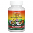 NaturesPlus Source of Life Animal Parade Vitamin D3 Sugar Free 500 IU 90pcs