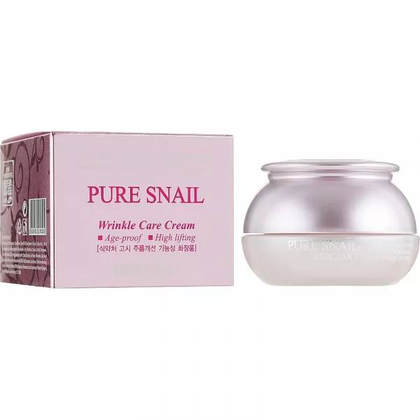 Bergamo Pure Snail Wrinkle Care Cream ���������� �������������� ���� ��� �������