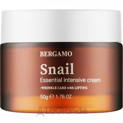 Bergamo Snail Essential Intensive Cream      