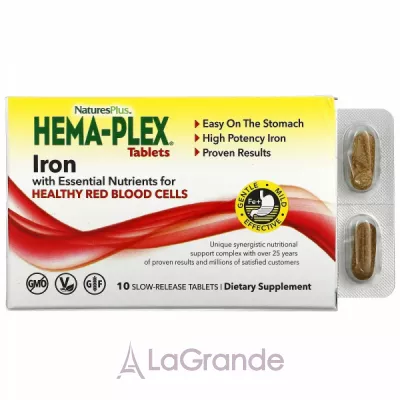 Nature's Plus Hema-Plex       ' 