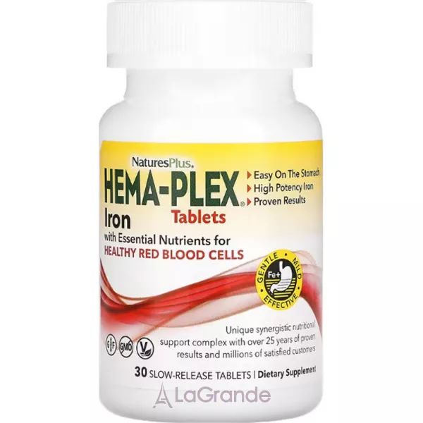 Nature's Plus Hema-Plex ����� �� ����������� ����������� ��� ���������� ������'� ����