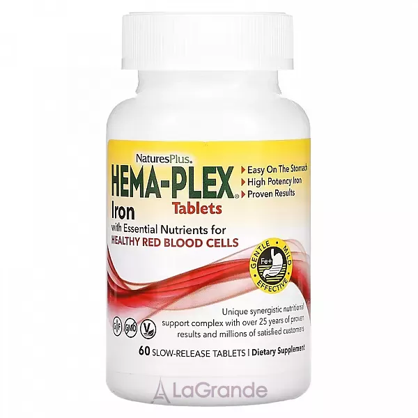 Nature's Plus Hema-Plex ����� �� ����������� ����������� ��� ���������� ������'� ����