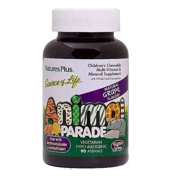 NaturesPlus Source of Life  AP Children's Chewable Multi-Vitamin & Mineral Supplement ������������ �� ������� ��� ���� � ������ ��������� � ��������� ���������
