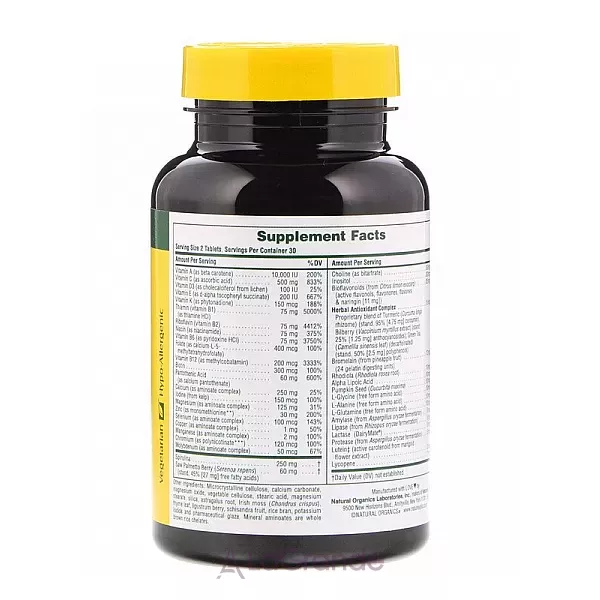 Nature's Plus Source of Life Men Multi-Vitamin and Mineral Supplement Iron-Free ³����� ��� ������� ��� ����� � ���������