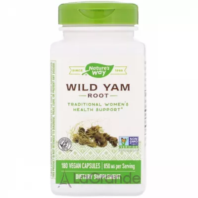 Nature's Way Wild Yam Root Traditional Women`s Healt Support       