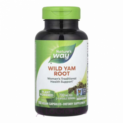 Nature's Way Wild Yam Root Traditional Women`s Healt Support       