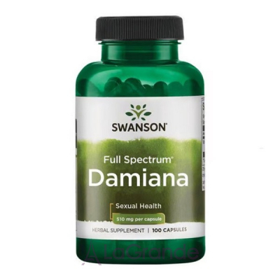 Swanson Full Spectrum Damiana 510 mg ĳ  