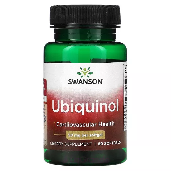 Swanson Ubiquinol 50mg ����������� ������� 