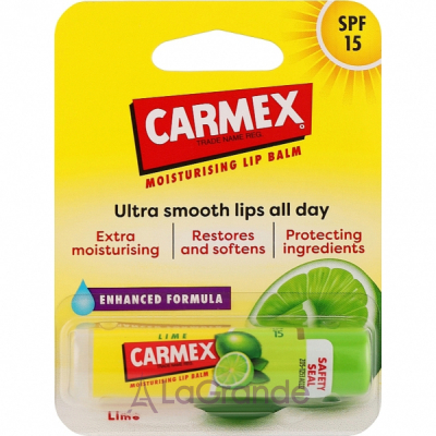 Carmex Lip Balm Lime Stick SPF 15    