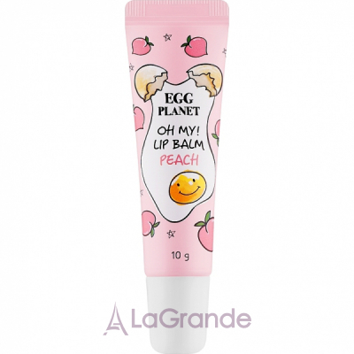 Daeng Gi Meo Ri Egg Planet Oh My! Lip Balm Peach    