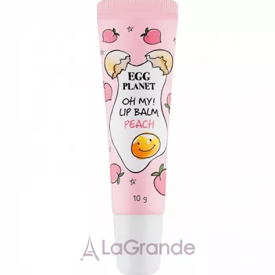 Daeng Gi Meo Ri Egg Planet Oh My! Lip Balm Peach    