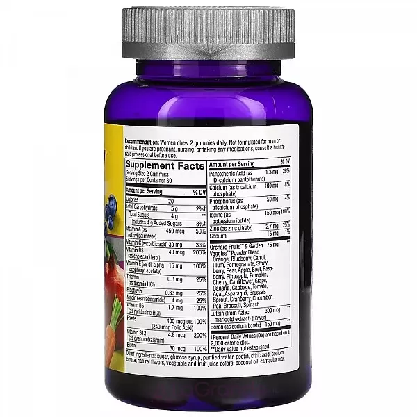 Nature's Way Alive! Womens 50+ Multi Gummy �������� ��������������� ��� ������ ������ 50 ���, � ��������� ������