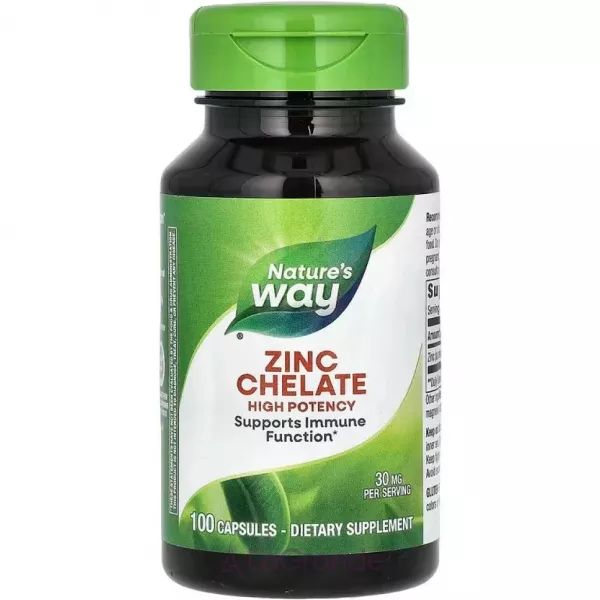 Nature's Way Zinc 30 mg chelate high potency ����������� ������� ����� ����� ������� ������������� ��� ���������� ����������