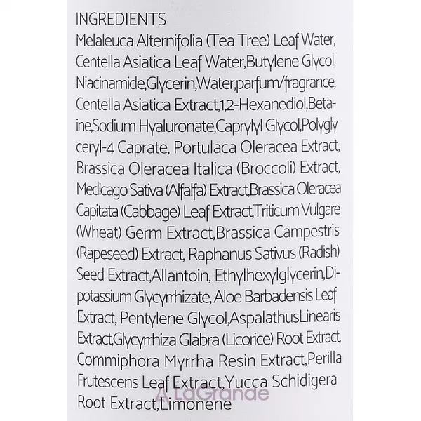 iUNIK Tea Tree Relief Toner ������������� ����� � ������ �������