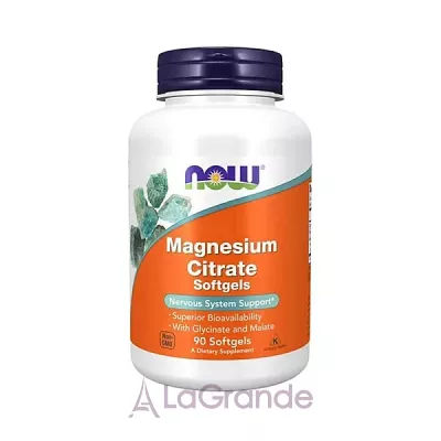 Now Foods Magnesium Citrate 134mg    