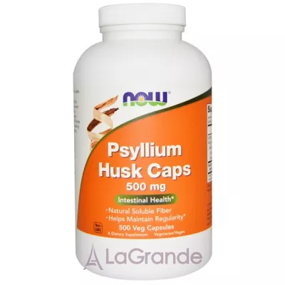 Now Foods Psyllium Husk Caps 500 mg   