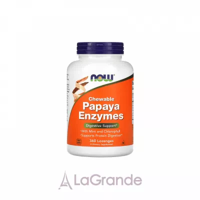 Now Foods Papaya Enzyme Chewable ĳ     , 360 .